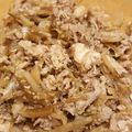 rinrinaoao's cooksnap of when they made 簡単、ゴボウしぐれ煮、豚コマコンニャク。.