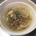 みらいロンママ's cooksnap of when they made カブと豚ひき肉のとろみスープ.