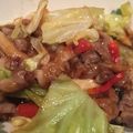 涼月花's cooksnap of when they made 豚コマとキャベツの簡単オイスター甘酢炒め.