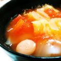 すずまさ☆3923's cooksnap of when they made やさしい味わい♪白菜のトマトスープ.
