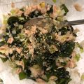 mu14578's cooksnap of when they made 湯通しワカメのナムル.