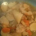 ひろちゃん55's cooksnap of when they made 簡単☆鶏肉と里芋の煮物♪.