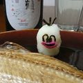 ダイナマイト漆黒's cooksnap of when they made キャラ大根おろし・ほっけ.