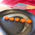 いつき♡キッチン's cooksnap of when they made 鍋、おせちに人参の飾り切り〜ねじり梅〜.