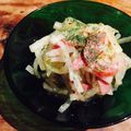 kaokaofood's cooksnap of when they made 千切り大根のシンプルな洋風和え物.