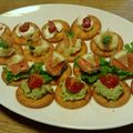 ayumi1980's cooksnap of when they made アボガド＆クリチー★クリスマスカナッペ.
