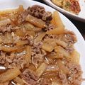 ✴秋茜✴'s cooksnap of when they made 大根と牛薄切り肉のにんにく煮.