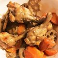 kae2423999's cooksnap of when they made お酢で旨い！☆手羽先とレンコンの炒め煮.