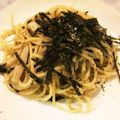 まめ丸９'s cooksnap of when they made 海苔とエリンギDE和風ワンポットパスタ♪.