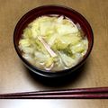 norichan08's cooksnap of when they made 白菜とベーコンのコンソメスープ.