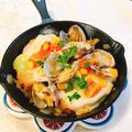 yesmama's cooksnap of when they made ＊蛤やアサリで＊旨味たっぷりパングラタン.