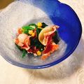 yesmama's cooksnap of when they made ✿ゆりねと生ハムとほうれん草サラダ✿.