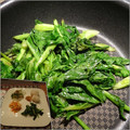 melmarilyn's cooksnap of when they made 菜の花de白だし炒め.