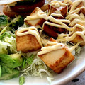 ♪3kindsママ♪'s cooksnap of when they made ■糖質制限■厚揚げマヨ照り焼き簡単お弁当.