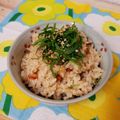 nanaくじら's cooksnap of when they made スルメの炊き込みご飯.