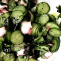 chiitar0's cooksnap of when they made きゅうりと蛸とワカメの酢の物.