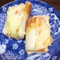 卵せんべい's cooksnap of when they made ちくわのポテトチーズ焼き.