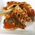 torisantom's cooksnap of when they made アジの骨せんべい.