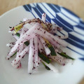 sawararara's cooksnap of when they made 大根のゆかり和え.