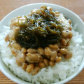 クックZTZ10H☆'s cooksnap of when they made 簡単！ヘルシー！もずく納豆ごはん丼.