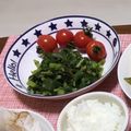 Ｍinto's cooksnap of when they made 大根の葉でおひたし.