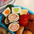 マスコットクマ's cooksnap of when they made お弁当に♪チーズカニカマ海苔.