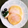 moco00moco's cooksnap of when they made ☆絶品簡単 スフレパンケーキ☆.