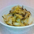 つつくみ's cooksnap of when they made 白菜と塩昆布の蒸し煮.