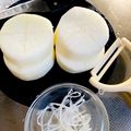 azbjbn's cooksnap of when they made 簡単裏技：常識？大根面取りをピーラーで.