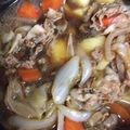 アピナス's cooksnap of when they made めんつゆとフライパンで作る簡単肉じゃが.