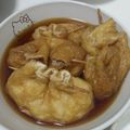 萌しんば's cooksnap of when they made かんぴょう・竹串なしで＊餅入り巾着の煮物.