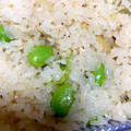 67luna's cooksnap of when they made 枝豆と桜えびの炊き込みご飯❤.