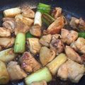 hiruka25's cooksnap of when they made 鶏もも肉と長ネギの照り焼き.
