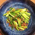 monamomo's cooksnap of when they made ★小松菜と桜海老のナンプラー炒め★.