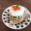 colomalu's cooksnap of when they made 【覚書】お誕生日♡ライスケーキ(離乳食).