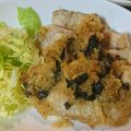 yukiizu's cooksnap of when they made 豚ロース薄切り竜田おろしかけ.