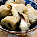 クックやっちょ's cooksnap of when they made イカが柔らかい☆イカと里芋の簡単煮物☆.