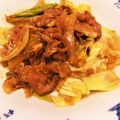 Hosomama's cooksnap of when they made プロ直伝！豚肉とお家野菜でホイコーロー.