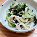 たかたん☆ミ's cooksnap of when they made 【作り置き】胡瓜とえのき茸のツナごま和え.