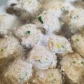 nyao8's cooksnap of when they made とりムネ肉の超簡単★団子♪鍋や甘辛煮に.