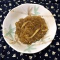 kikyomama's cooksnap of when they made シーチキンとしょうがの春雨蒸し.