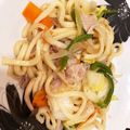 aiko8888's cooksnap of when they made 子供のリクエストNo.1！簡単焼きうどん.