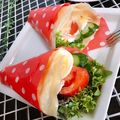 ３匹の大ぶたママ's cooksnap of when they made サラダクレープ.