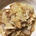 ゆりりんそらたん's cooksnap of when they made 白菜と油揚げの煮物～覚書きとして～.