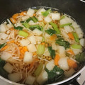 ☆うなさくママ☆'s cooksnap of when they made うまみ満点！はんぺんと卵のふわふわスープ.