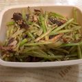Risaa☆♪♪♪'s cooksnap of when they made 簡単♪サバ味噌缶とブロッコリーの茎炒め♡.
