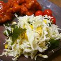 ジョンリークッカー's cooksnap of when they made キャベツの付け合わせ.
