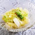 ともこキッチン's cooksnap of when they made ☆白菜の甘酢和え☆.