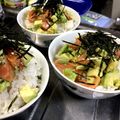 クック8J0LFQ☆'s cooksnap of when they made サーモンとアボカドの丼☆.