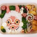 めいめい☆☆☆'s cooksnap of when they made ジブリ❈キャラ弁　もののけ姫　サン.